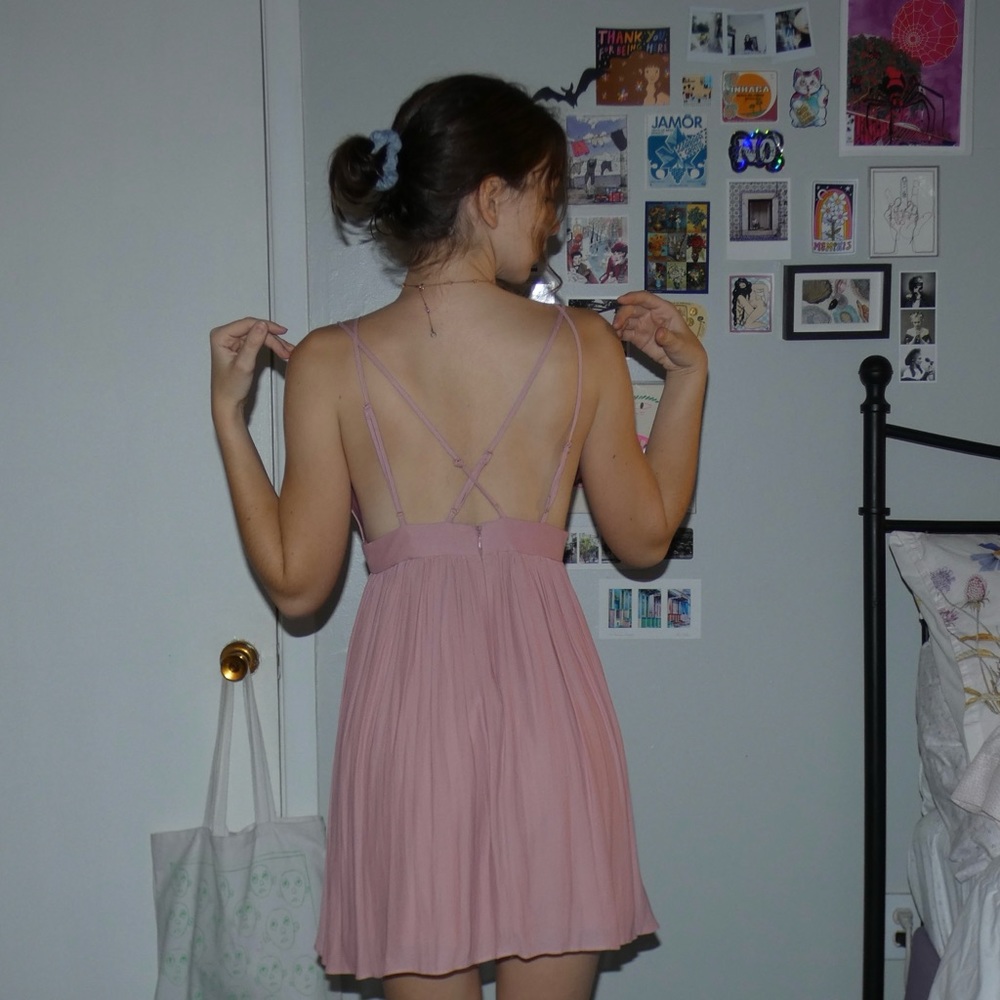 baby pink dress 🩰